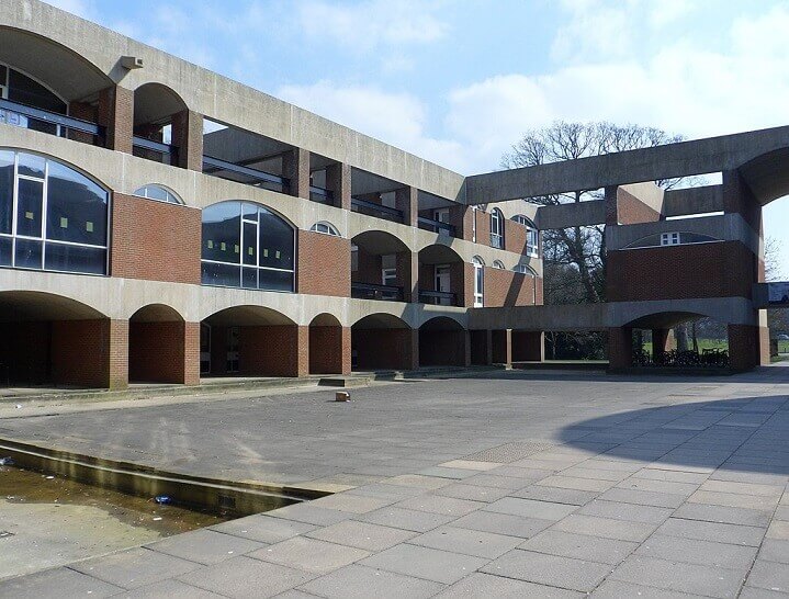 Falmer house sussex university- an example of a plate glass university